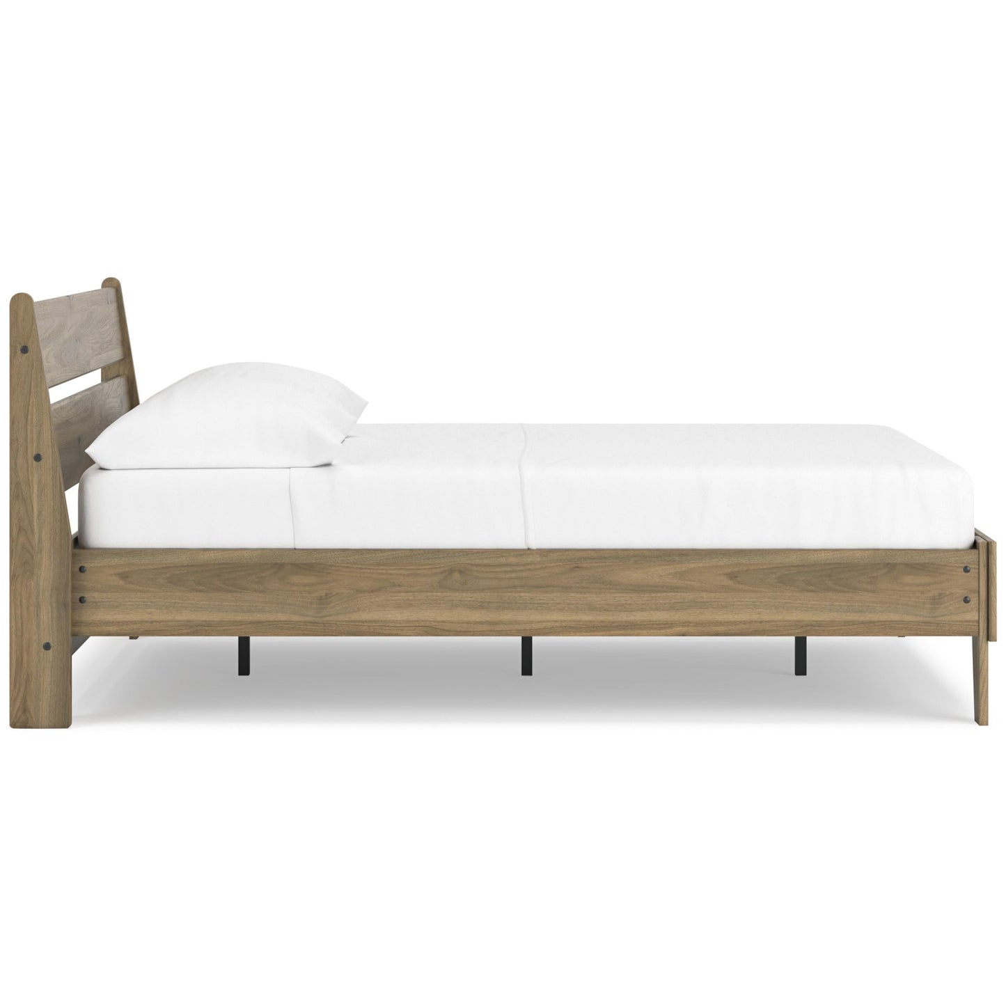 Signature Design by Ashley Deanlow EB1866B2 Full Platform Panel Bed - American Furniture of Slidell