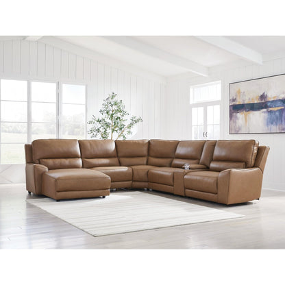 Signature Design by Ashley DeepWakes PCU62606S19 6 pc Power Reclining Sectional with Chaise - American Furniture of Slidell