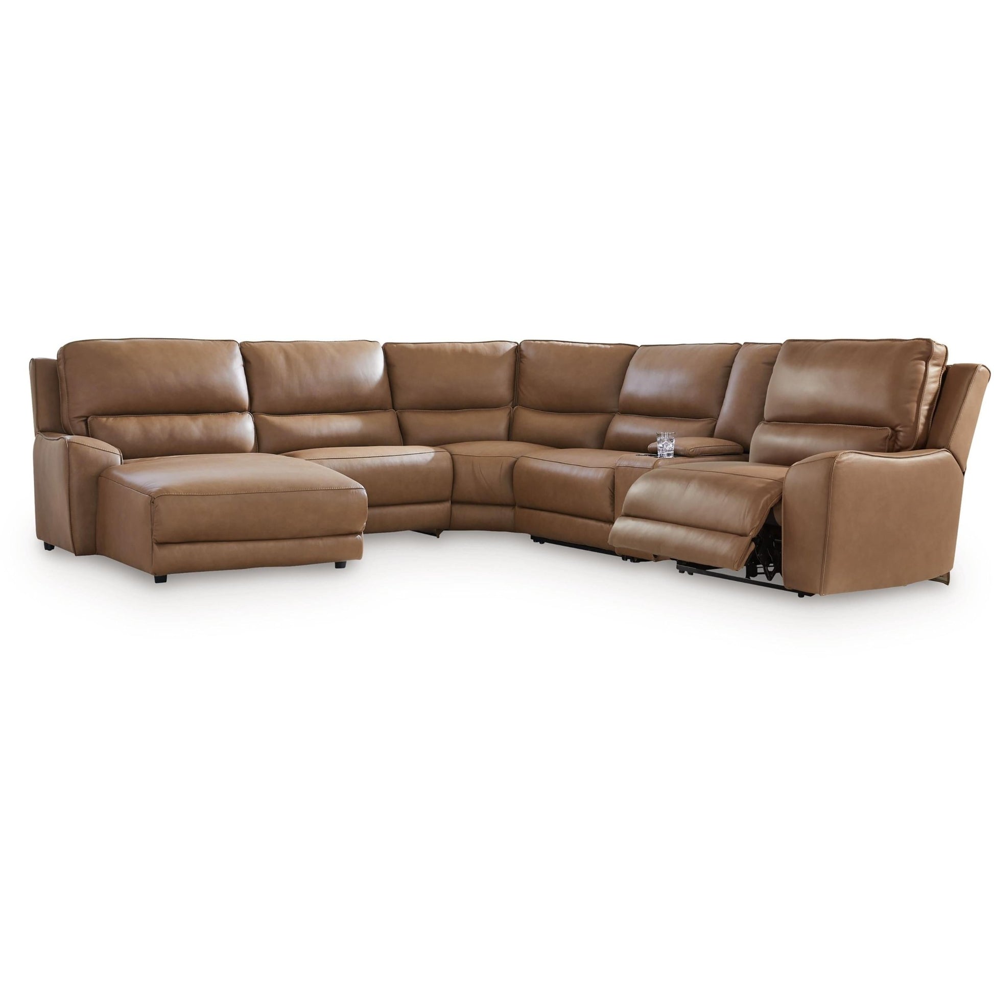 Signature Design by Ashley DeepWakes PCU62606S19 6 pc Power Reclining Sectional with Chaise - American Furniture of Slidell