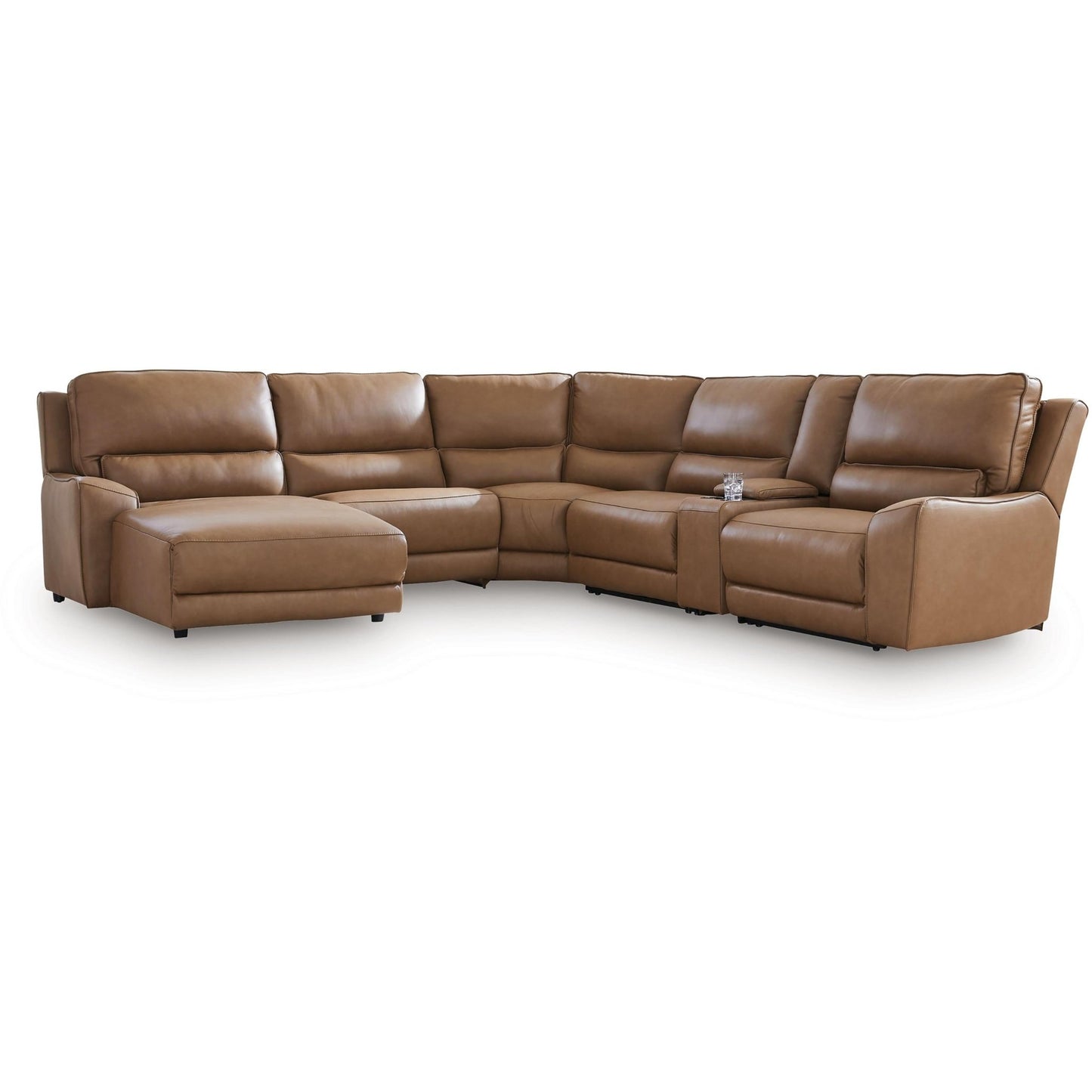 Signature Design by Ashley DeepWakes PCU62606S19 6 pc Power Reclining Sectional with Chaise - American Furniture of Slidell