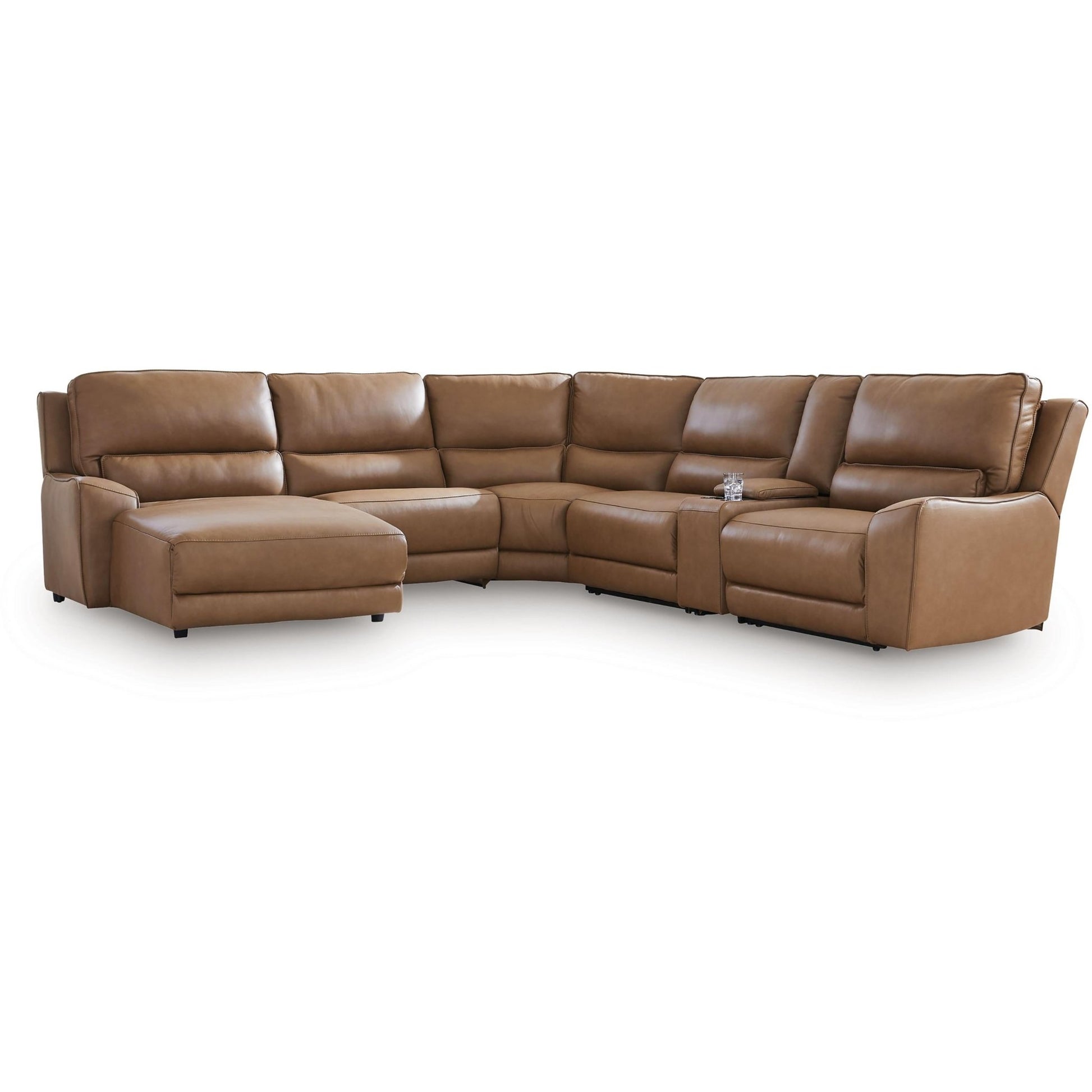 Signature Design by Ashley DeepWakes PCU62606S19 6 pc Power Reclining Sectional with Chaise - American Furniture of Slidell