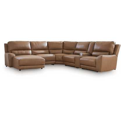 Signature Design by Ashley DeepWakes PCU62606S19 6 pc Power Reclining Sectional with Chaise - American Furniture of Slidell