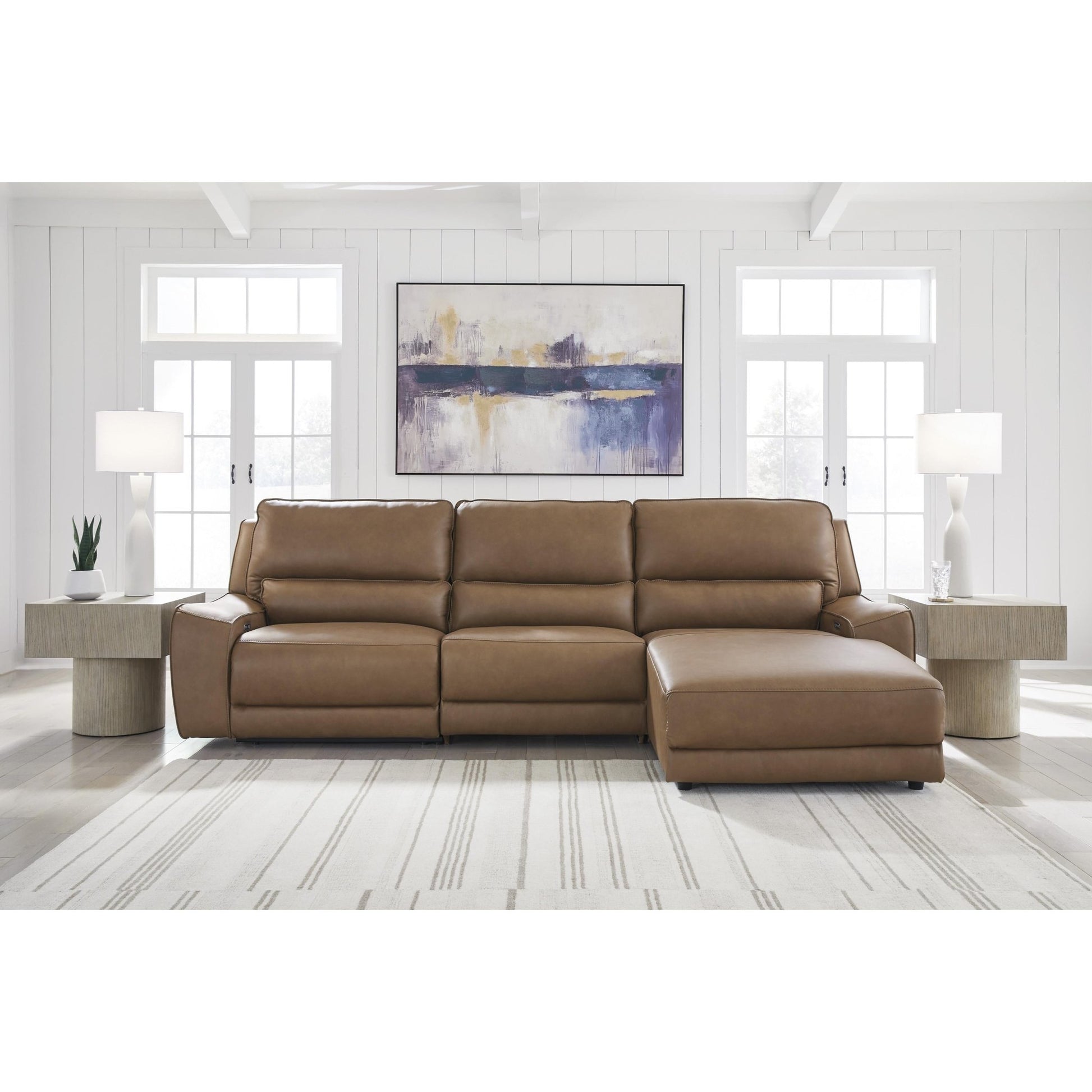 Signature Design by Ashley DeepWakes PCU62606S22 3 pc Reclining Sofa Chaise - American Furniture of Slidell