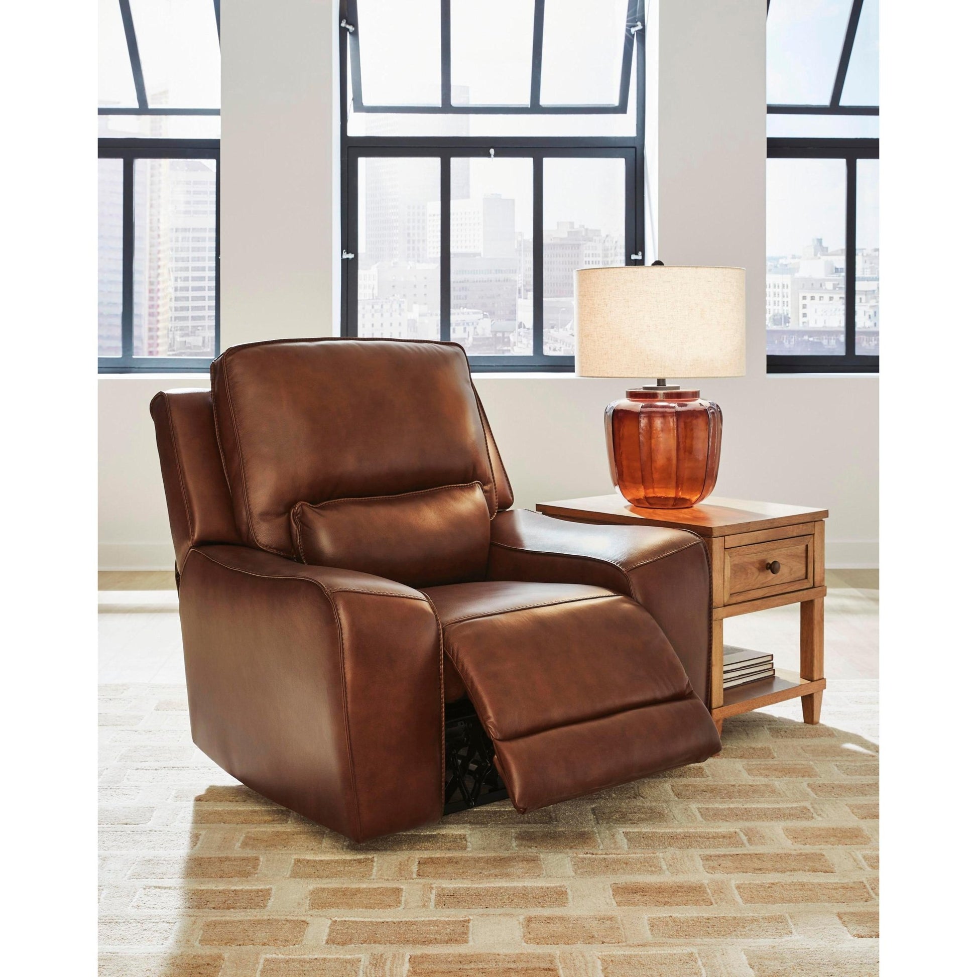 Signature Design by Ashley DeepWakes PCU6260713 Power Recliner with Adjustable Headrest - American Furniture of Slidell