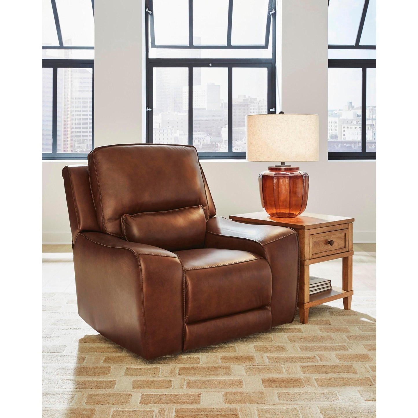 Signature Design by Ashley DeepWakes PCU6260713 Power Recliner with Adjustable Headrest - American Furniture of Slidell