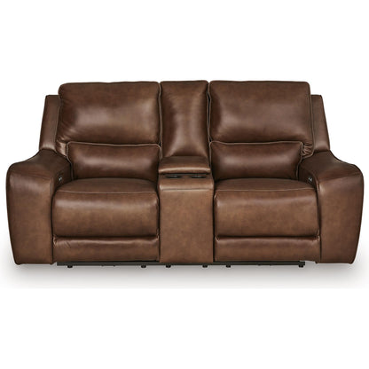 Signature Design by Ashley DeepWakes PCU6260718 Power Reclining Loveseat with Console and Adjustable Headrest - American Furniture of Slidell