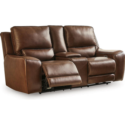 Signature Design by Ashley DeepWakes PCU6260718 Power Reclining Loveseat with Console and Adjustable Headrest - American Furniture of Slidell