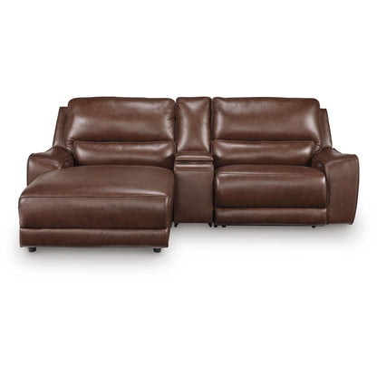 Signature Design by Ashley DeepWakes PCU62607S17 3 pc Power Reclining Sectional with Chaise - American Furniture of Slidell