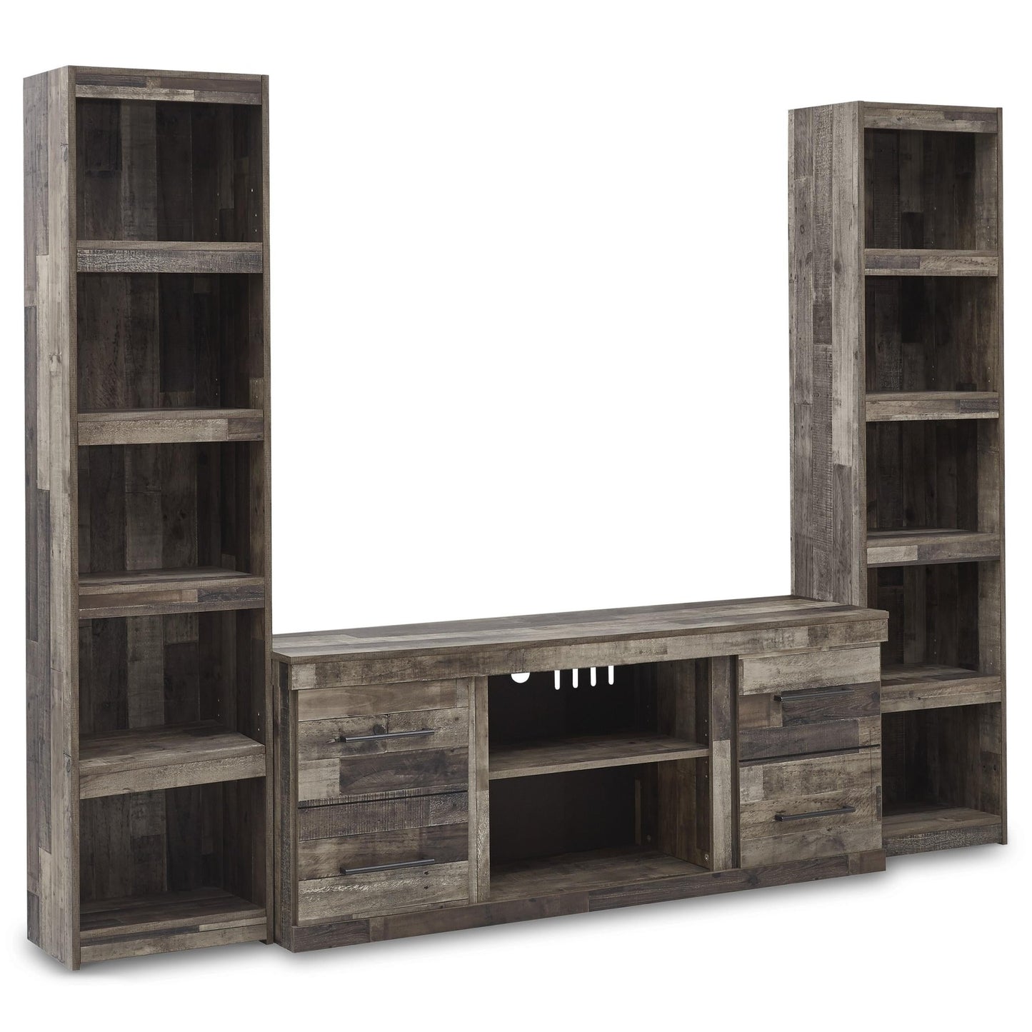 Signature Design by Ashley Derekson EW0200W9 3 pc Entertainment Center - American Furniture of Slidell