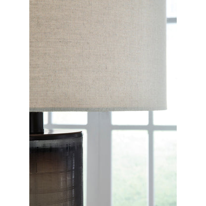 Signature Design by Ashley Dingerly L430824 Glass Table Lamp - American Furniture of Slidell