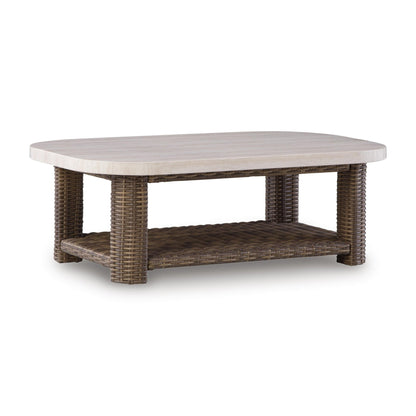 Signature Design by Ashley Dolan Creek PCP610 - 701 Rectangular Cocktail Table - American Furniture of Slidell