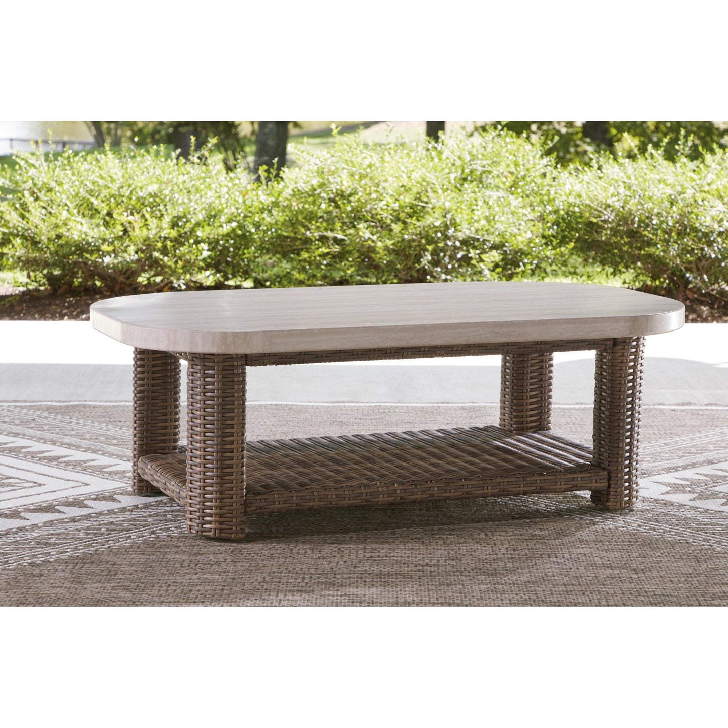 Signature Design by Ashley Dolan Creek PCP610 - 701 Rectangular Cocktail Table - American Furniture of Slidell