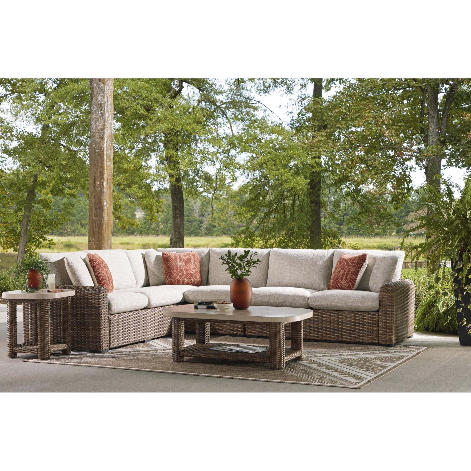 Signature Design by Ashley Dolan Creek PCP610 - 702 Square End Table - American Furniture of Slidell