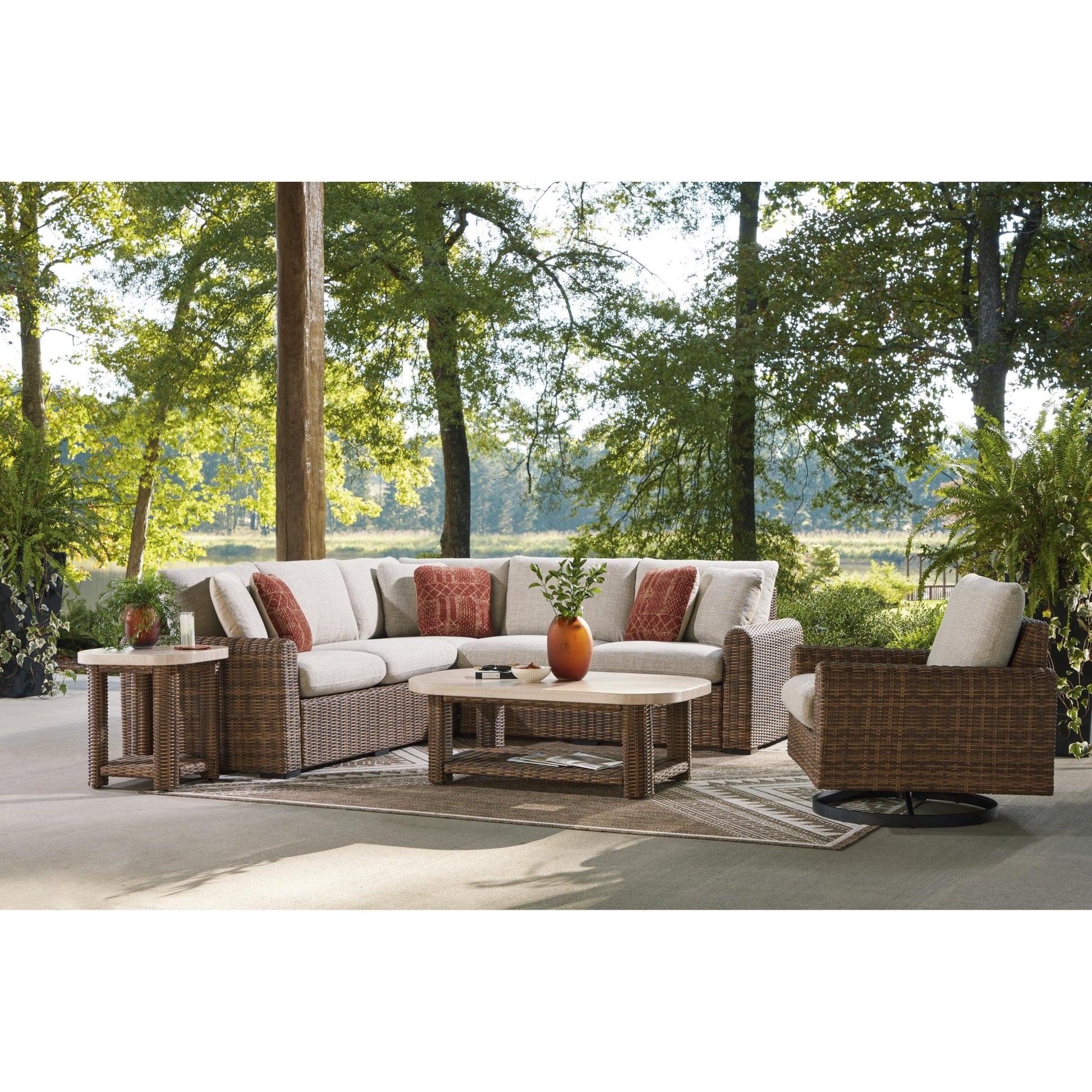 Signature Design by Ashley Dolan Creek PCP610 - 702 Square End Table - American Furniture of Slidell