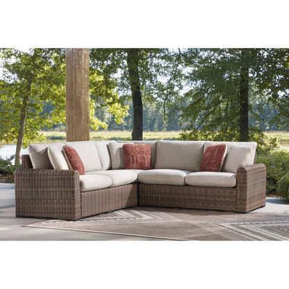 Signature Design by Ashley Dolan Creek PCP610P1 3 pc Outdoor Sectional - American Furniture of Slidell