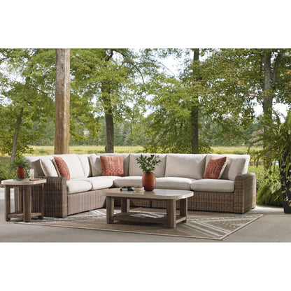 Signature Design by Ashley Dolan Creek PCP610P2 4 pc Outdoor Sectional - American Furniture of Slidell