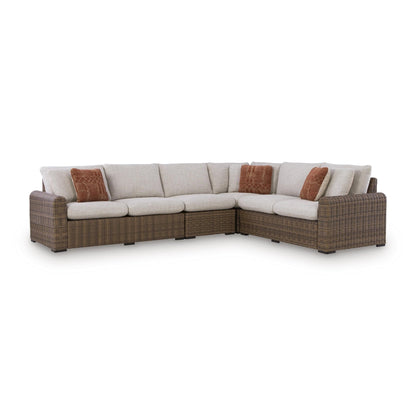 Signature Design by Ashley Dolan Creek PCP610P2 4 pc Outdoor Sectional - American Furniture of Slidell