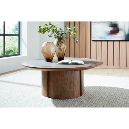 Signature Design by Ashley Dontayne Cocktail Table T563 - 8 - American Furniture of Slidell