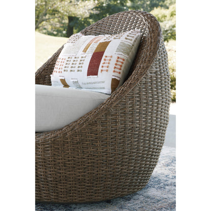 Signature Design by Ashley Double Point PCP503 - 070 Love/Swivel Chairs Set - American Furniture of Slidell