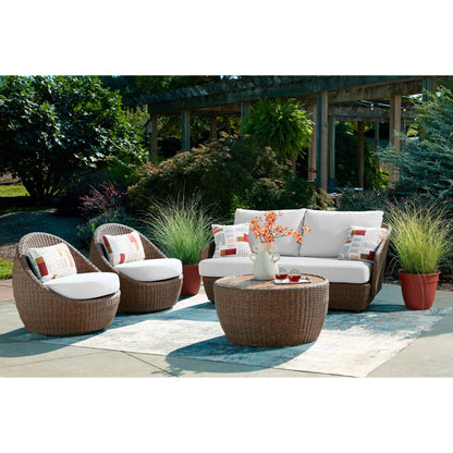 Signature Design by Ashley Double Point PCP503 - 708 Round Cocktail Table - American Furniture of Slidell