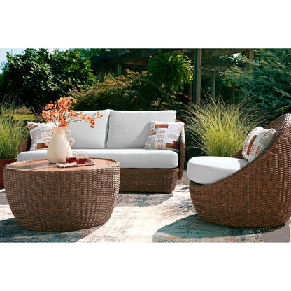 Signature Design by Ashley Double Point PCP503 - 708 Round Cocktail Table - American Furniture of Slidell