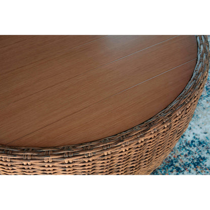 Signature Design by Ashley Double Point PCP503 - 708 Round Cocktail Table - American Furniture of Slidell