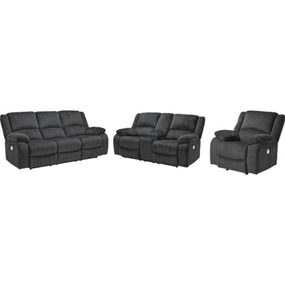 Signature Design by Ashley Draycoll 76504U5 3 pc Power Reclining Living Room Set - American Furniture of Slidell