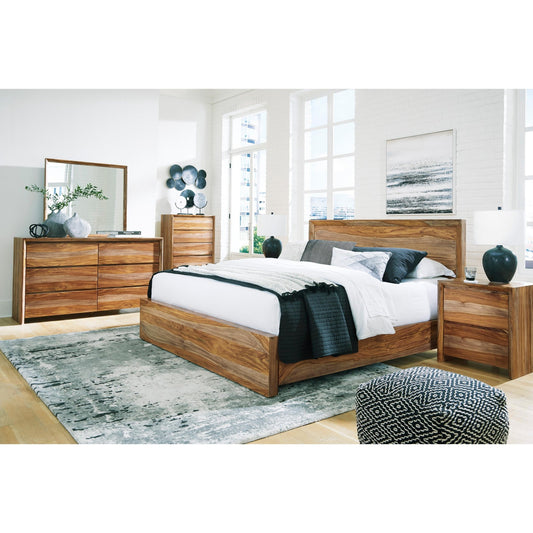 Signature Design by Ashley Dressonni B790 8 pc Queen Panel Bedroom Set - American Furniture of Slidell