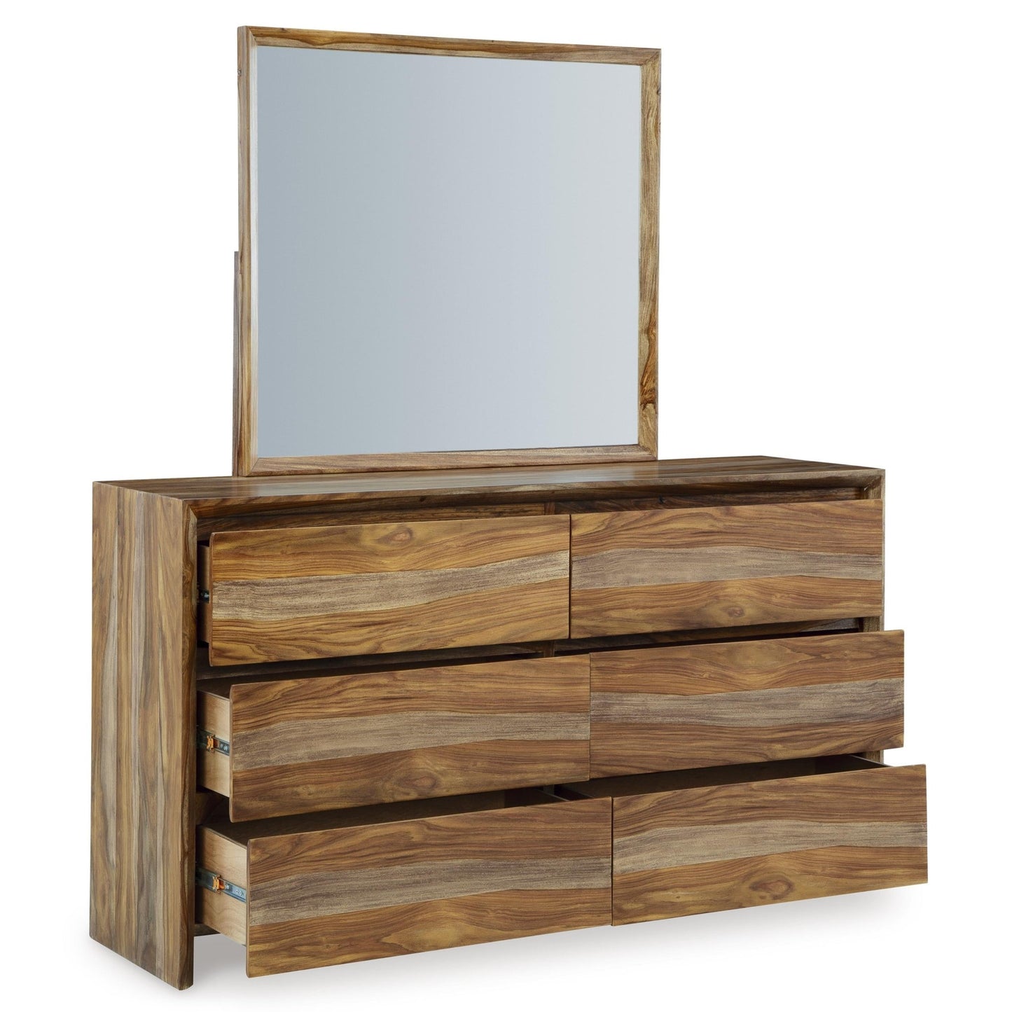 Signature Design by Ashley Dressonni B790B1 Dresser and Mirror - American Furniture of Slidell