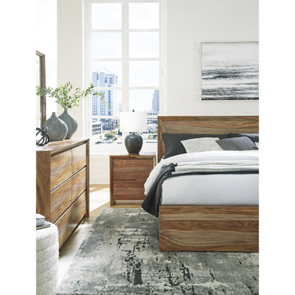 Signature Design by Ashley Dressonni B790B4 King Panel Bed - American Furniture of Slidell