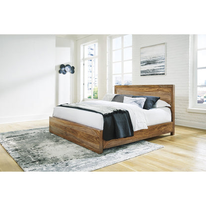 Signature Design by Ashley Dressonni B790B5 California King Panel Bed - American Furniture of Slidell