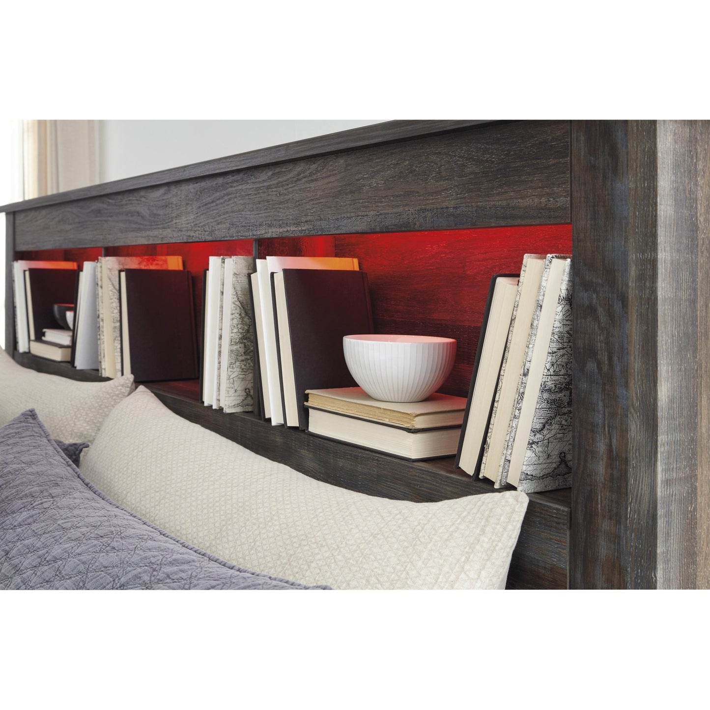 Signature Design by Ashley Drystan B211 - 65 Queen Bookcase Headboard - American Furniture of Slidell