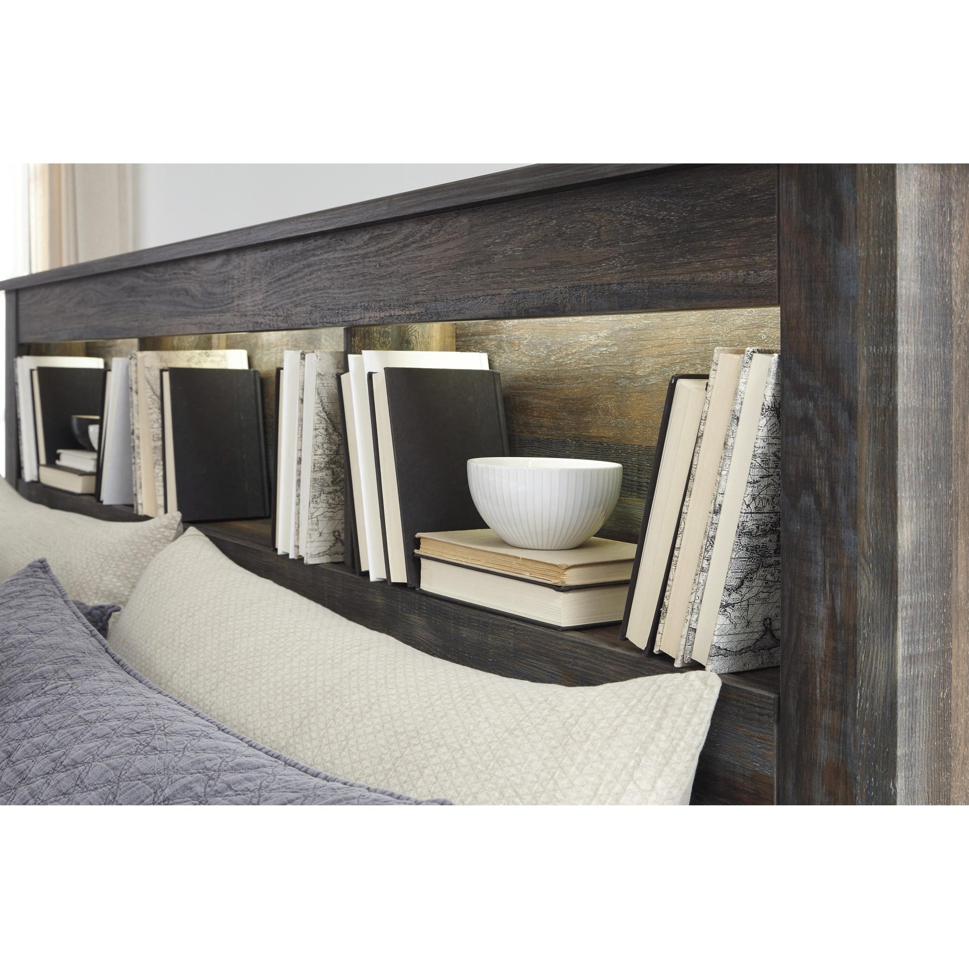 Signature Design by Ashley Drystan B211 - 65 Queen Bookcase Headboard - American Furniture of Slidell