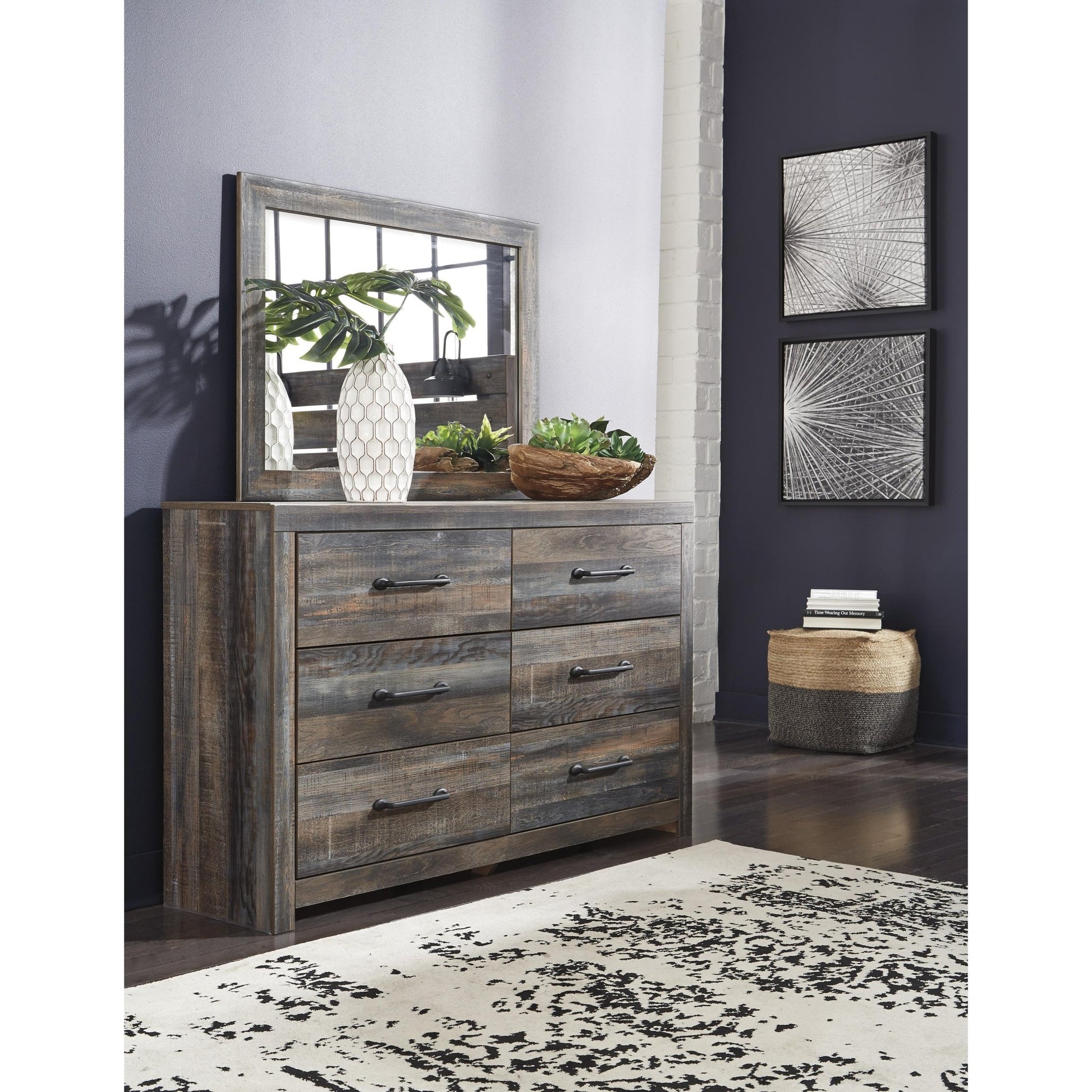 Signature Design by Ashley Drystan B211B22 7 pc King Storage Bedroom Set - American Furniture of Slidell