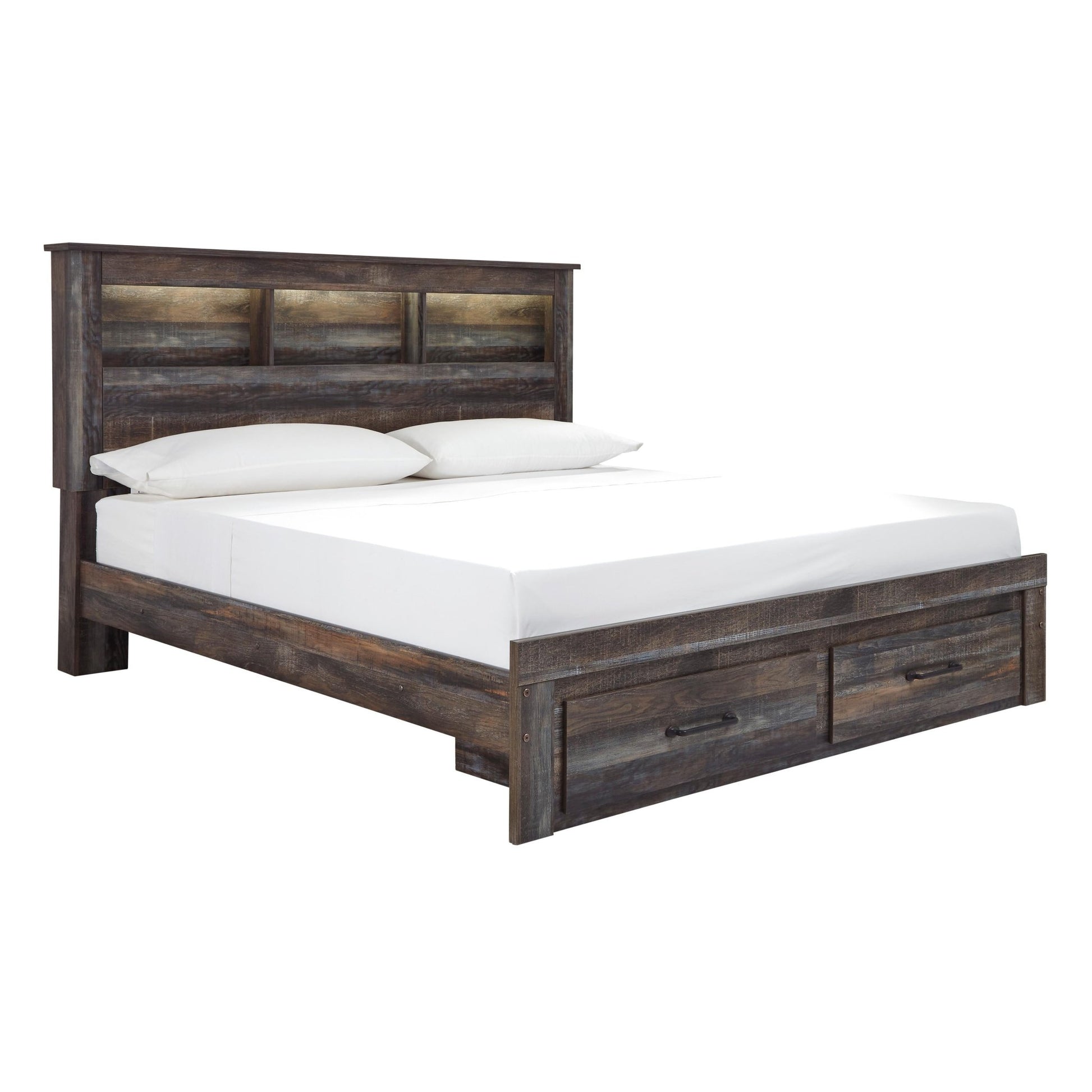 Signature Design by Ashley Drystan B211B22 7 pc King Storage Bedroom Set - American Furniture of Slidell