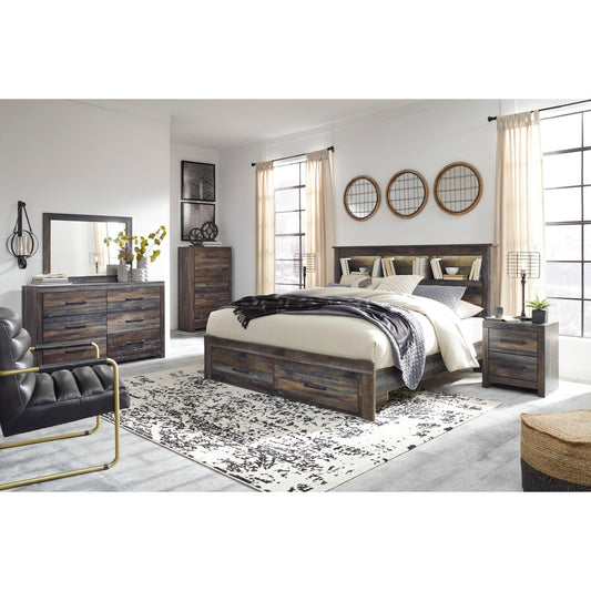 Signature Design by Ashley Drystan B211B22 7 pc King Storage Bedroom Set - American Furniture of Slidell