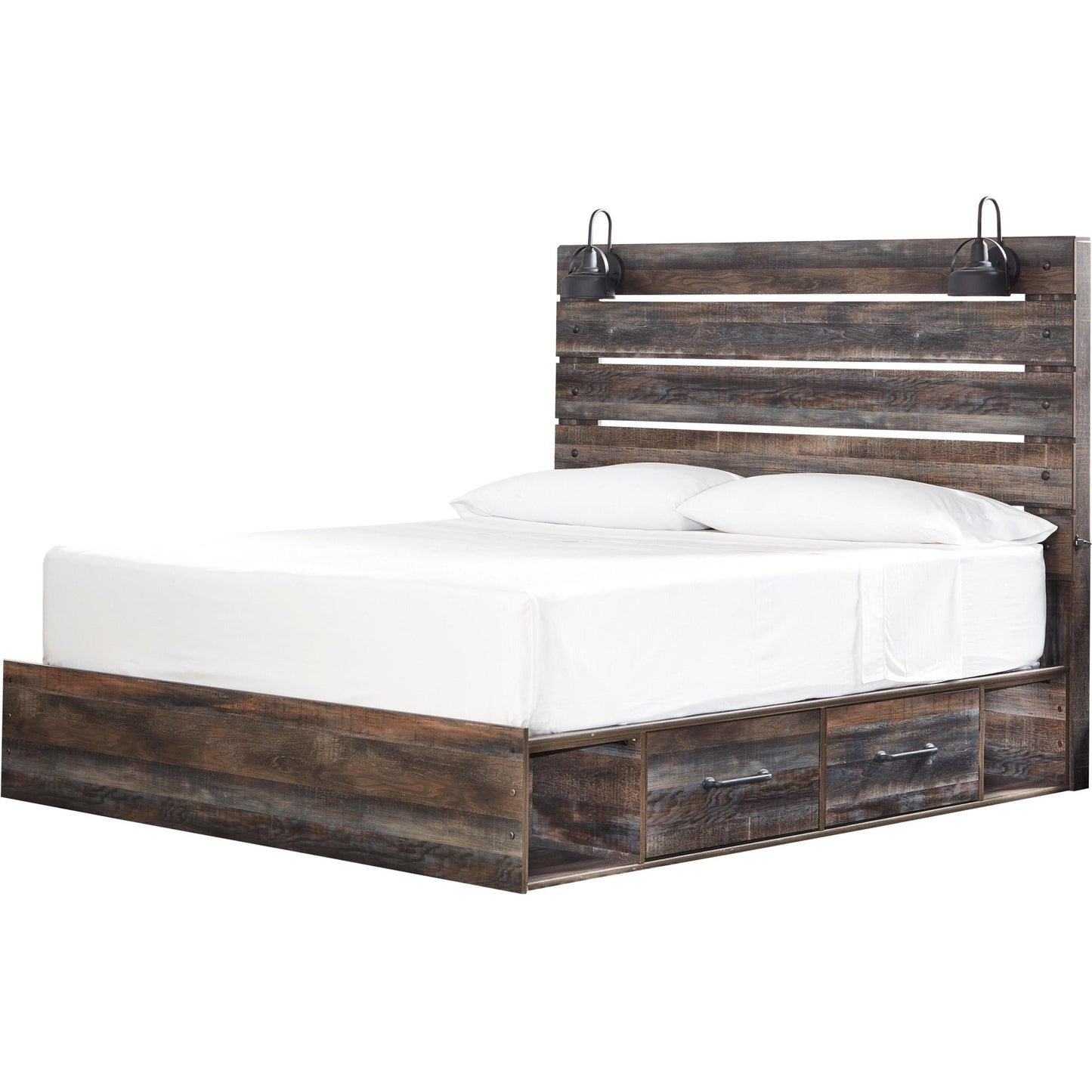 Signature Design by Ashley Drystan B211B62 6 pc King Panel Bedroom Set - American Furniture of Slidell
