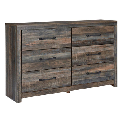 Signature Design by Ashley Drystan B211B75 6 pc Queen Bookcase Bedroom Set - American Furniture of Slidell