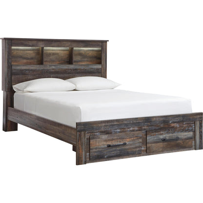 Signature Design by Ashley Drystan B211B77 8 pc Queen Bookcase Bedroom Set - American Furniture of Slidell