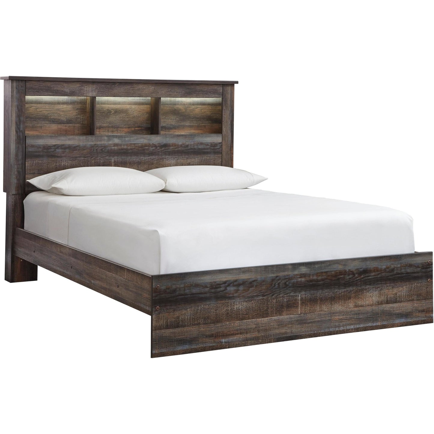 Signature Design by Ashley Drystan B211B95 6 pc Queen Bookcase Bedroom Set - American Furniture of Slidell