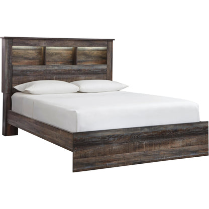 Signature Design by Ashley Drystan B211B95 6 pc Queen Bookcase Bedroom Set - American Furniture of Slidell