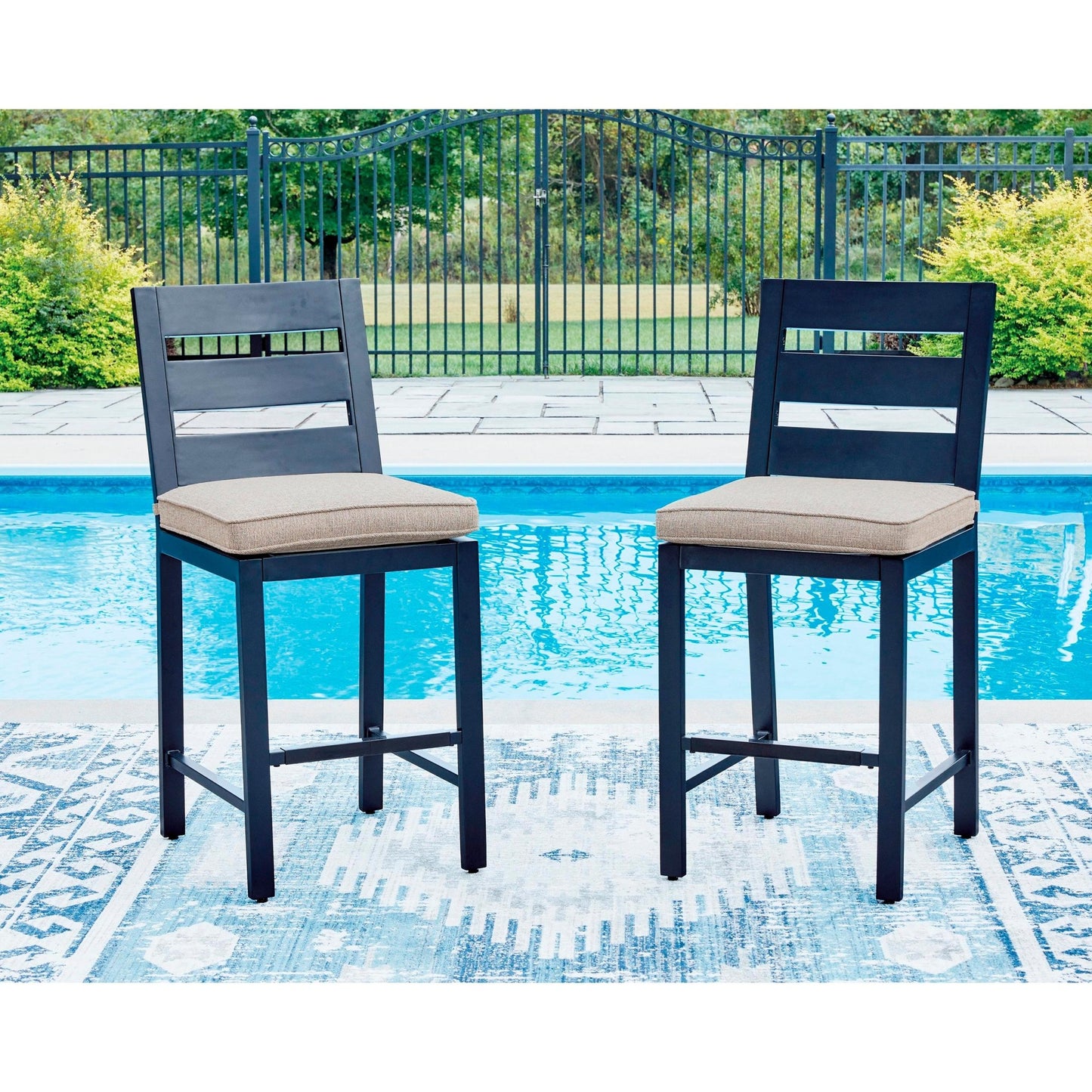 Signature Design by Ashley East Beach PCP587 - 124 Barstool - American Furniture of Slidell