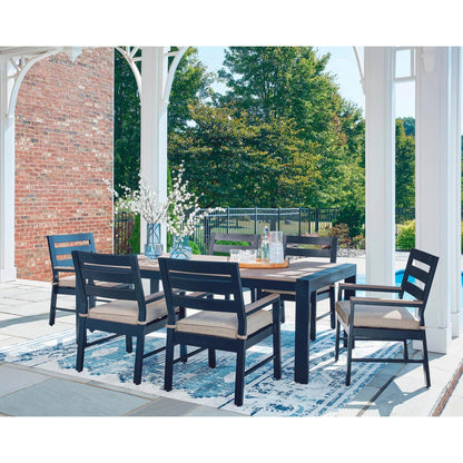 Signature Design by Ashley East Beach PCP587 - 601A Arm Chair With Cushion - American Furniture of Slidell