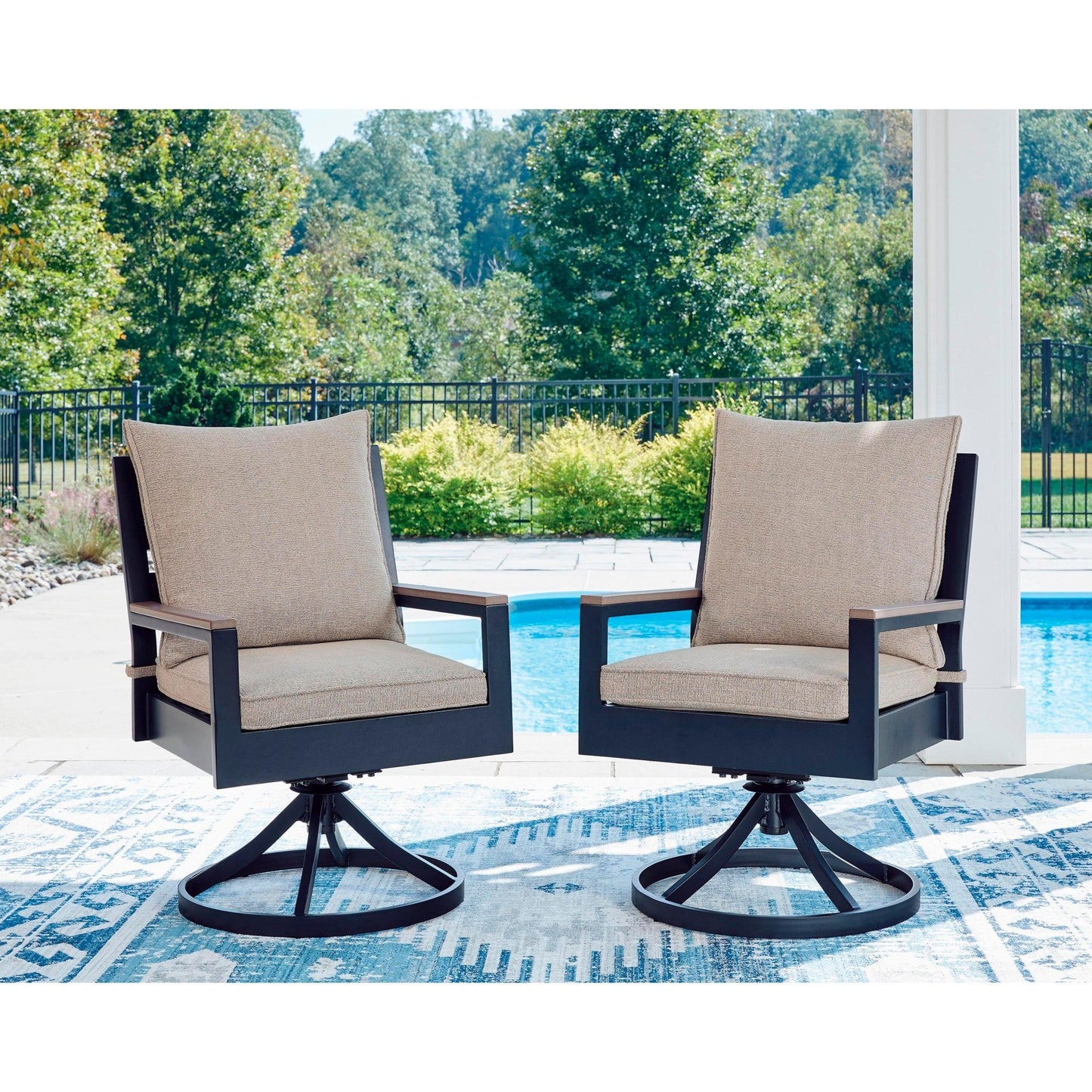 Signature Design by Ashley East Beach PCP587 - 601A Arm Chair With Cushion - American Furniture of Slidell
