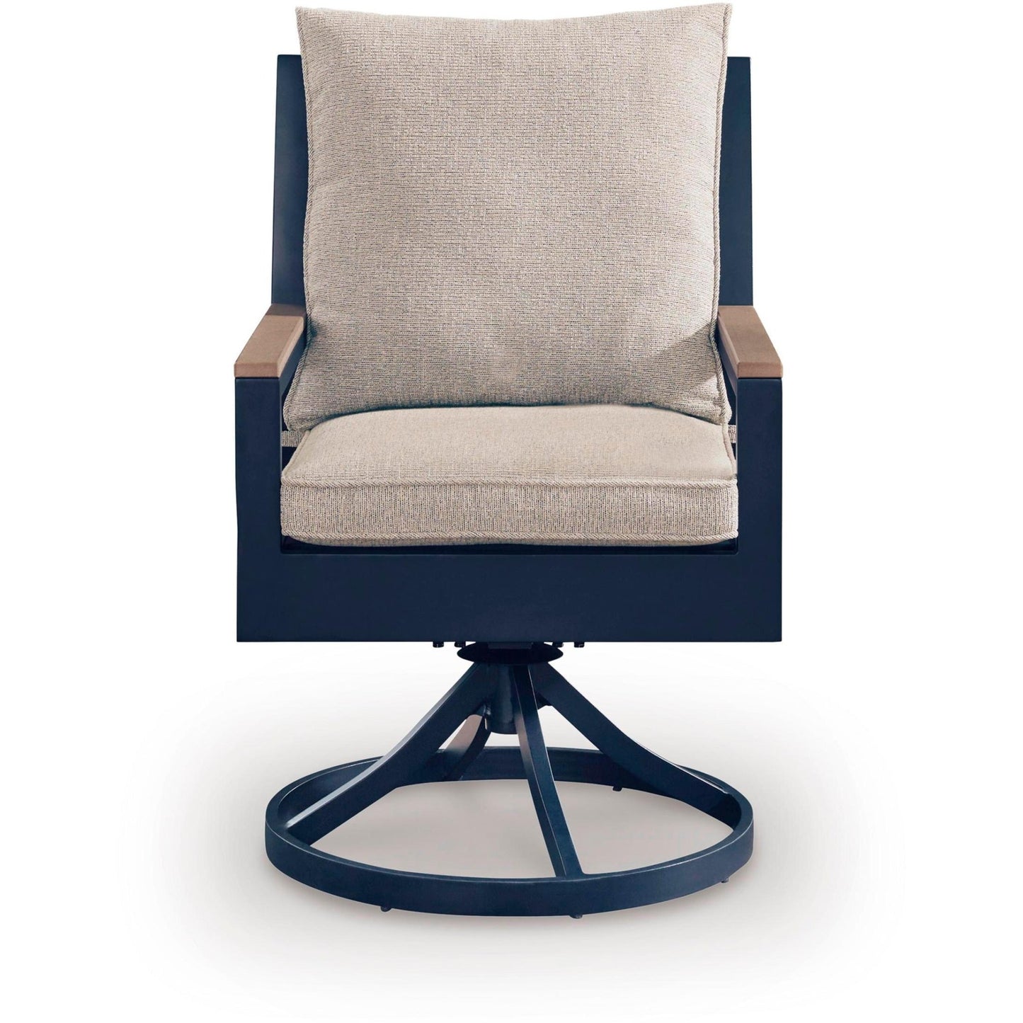 Signature Design by Ashley East Beach PCP587 - 602A Swivel Chair with Cushion - American Furniture of Slidell