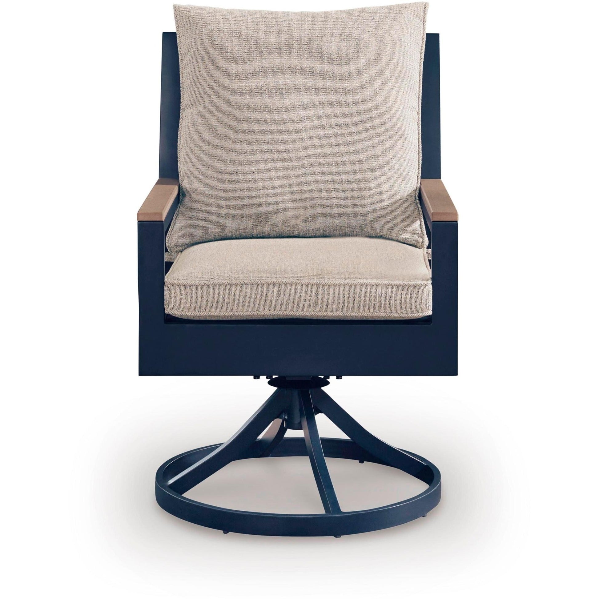 Signature Design by Ashley East Beach PCP587 - 602A Swivel Chair with Cushion - American Furniture of Slidell