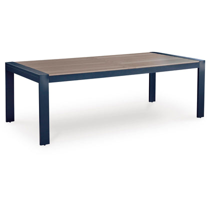 Signature Design by Ashley East Beach PCP587 - 625 Rectangular Dining Table with Umbrella Option - American Furniture of Slidell