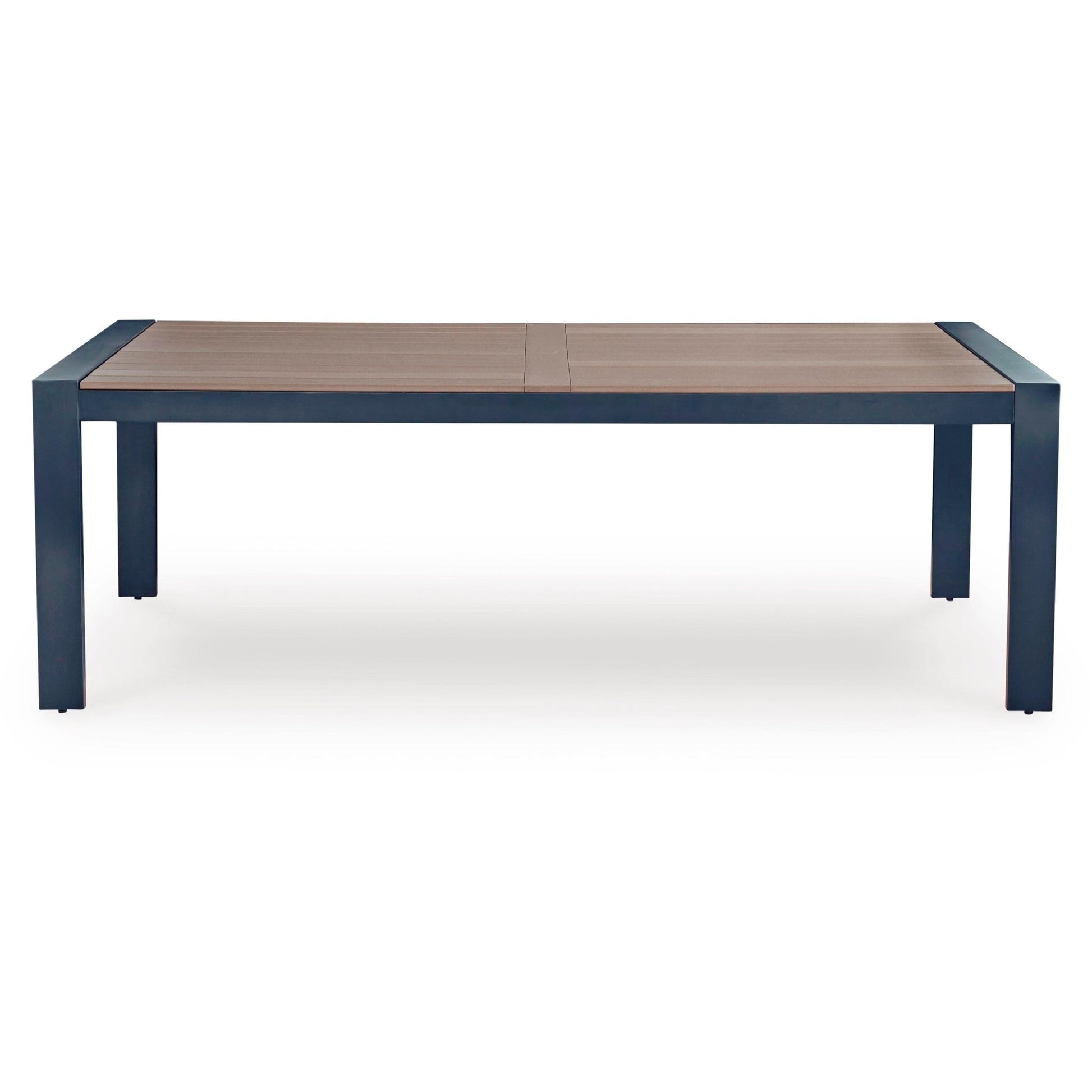 Signature Design by Ashley East Beach PCP587 - 625 Rectangular Dining Table with Umbrella Option - American Furniture of Slidell