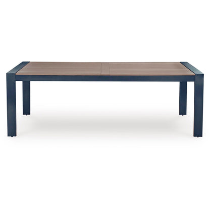 Signature Design by Ashley East Beach PCP587 - 625 Rectangular Dining Table with Umbrella Option - American Furniture of Slidell
