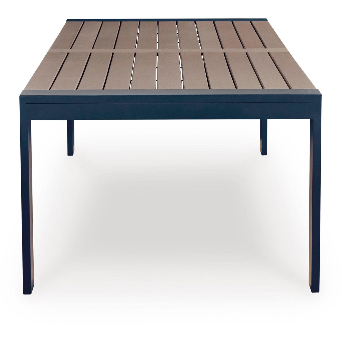 Signature Design by Ashley East Beach PCP587 - 625 Rectangular Dining Table with Umbrella Option - American Furniture of Slidell